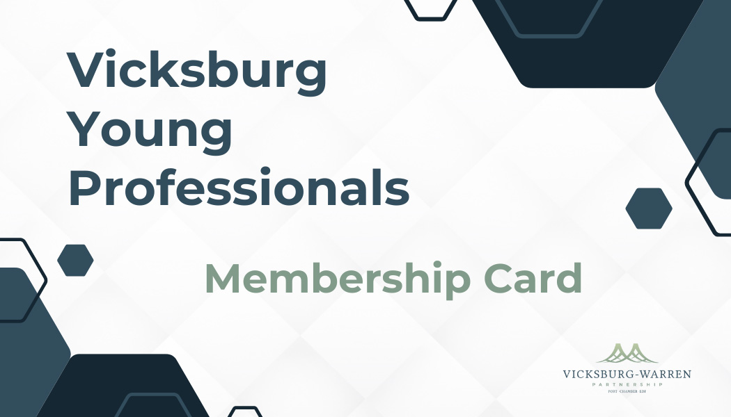 Vicksburg Young Professionals Membership Card