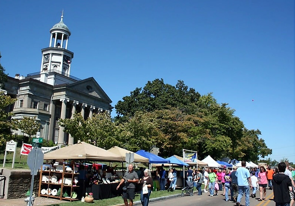 Annual Spring Courthouse Flea Market street festival