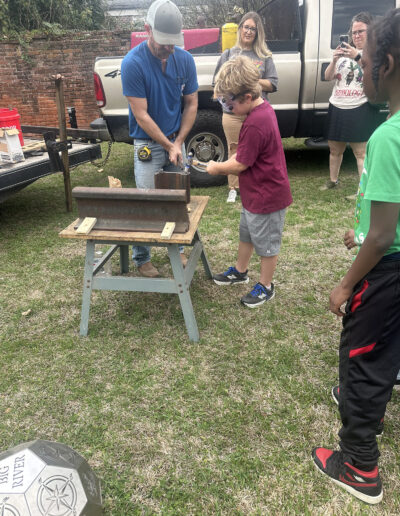 teaching blacksmithing